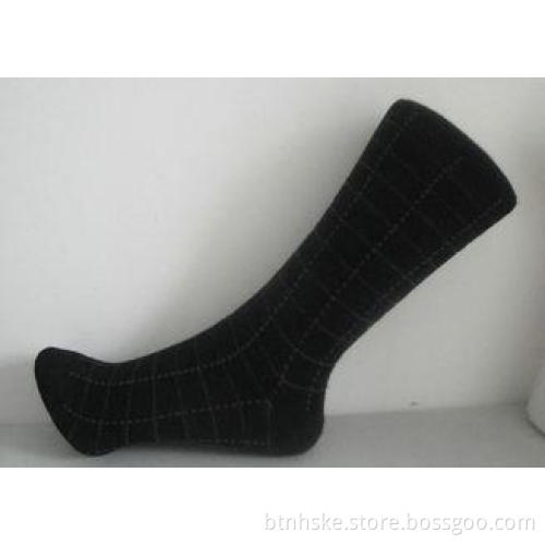 Black Winter Warm Womens Wool Socks Thick Comfortable For L